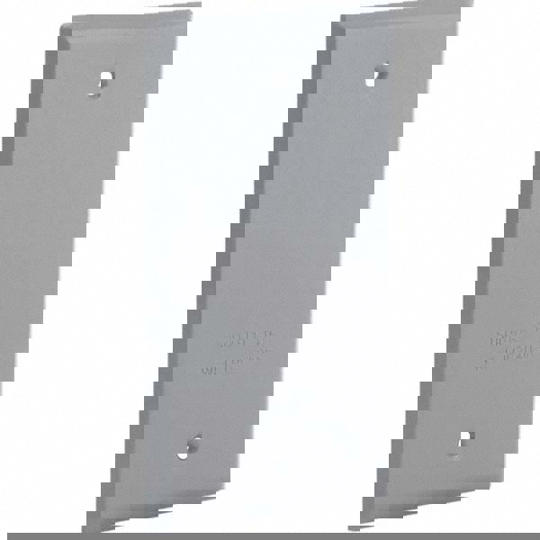 Weatherproof Box Covers; Electrical Box Shape: Rectangle; Number Of Outlets: 0; Resistance Features: Non-Corrosive; Housing Material: Aluminum; Finish: Powder Coat Finish; Recommended Environment: Wet Location; Overall Width: 2.7810 in; Housing Color: Gra